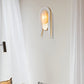 Sytalion Arch Alabaster Wall Light