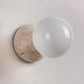Cethair Travertine Wall Light
