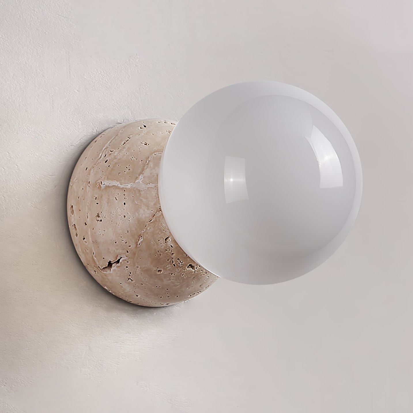 Cethair Travertine Wall Light