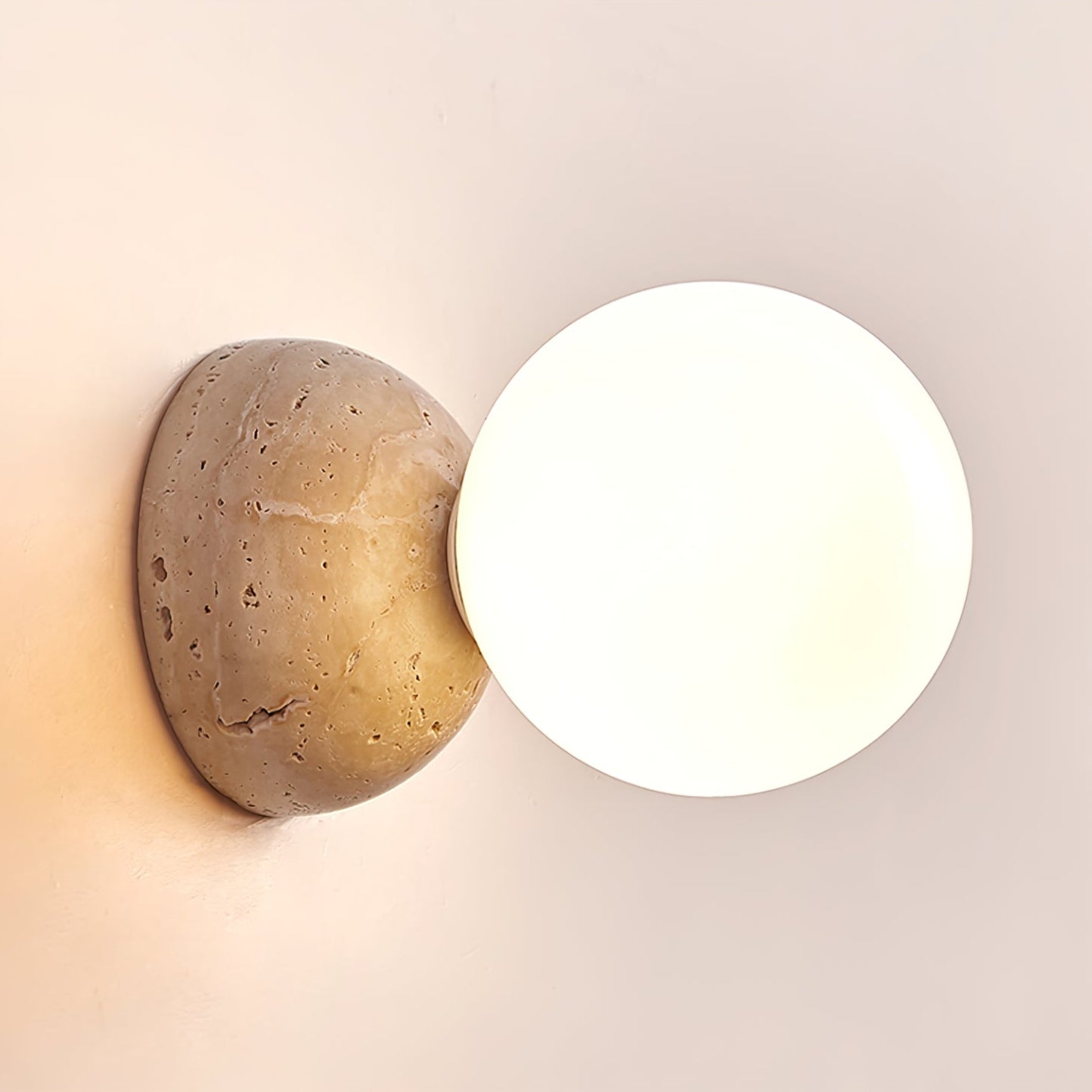 Cethair Travertine Wall Light
