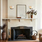 Corvina Bowl Alabaster Wall Light