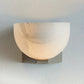 Corvina Bowl Alabaster Wall Light