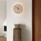 Volira Clock Travertine Wall Light D30cm