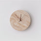 Volira Clock Travertine Wall Light D30cm