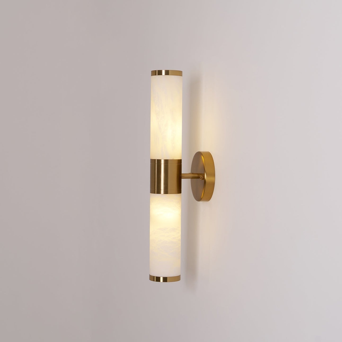 Kaia Minimalist Alabaster Wall Lamp