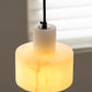 Alabaster Pendant Lgiht Dual Cylindrical