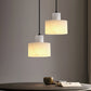 Alabaster Pendant Lgiht Dual Cylindrical