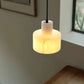 Alabaster Pendant Lgiht Dual Cylindrical