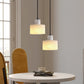 Alabaster Pendant Lgiht Dual Cylindrical