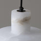 Alabaster Pendant Lgiht Dual Cylindrical