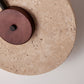 Elysia Travertine Wall Light