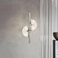 Liraven Dual Disc Alabaster Wall Light