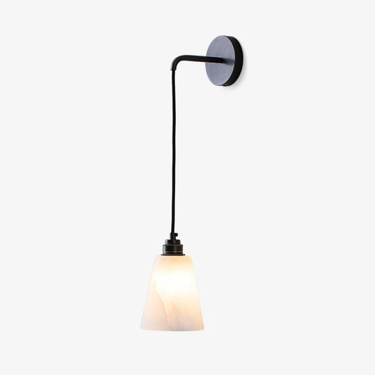 Alba Alabaster Wall Pendant Light