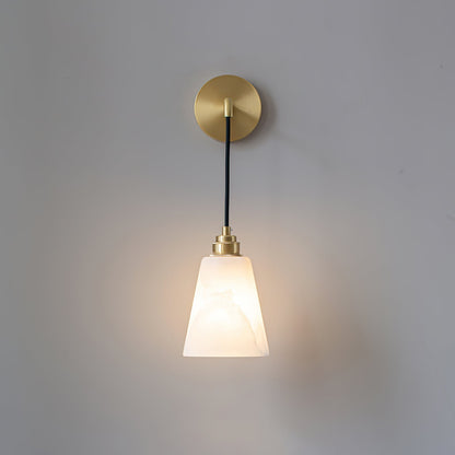 Alba Alabaster Wall Pendant Light