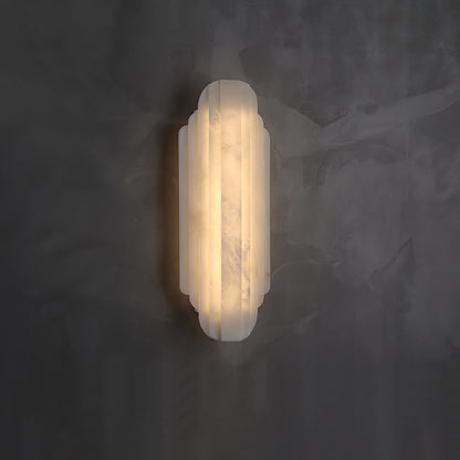 Avthaaris Art Deco Alabaster Wall Light