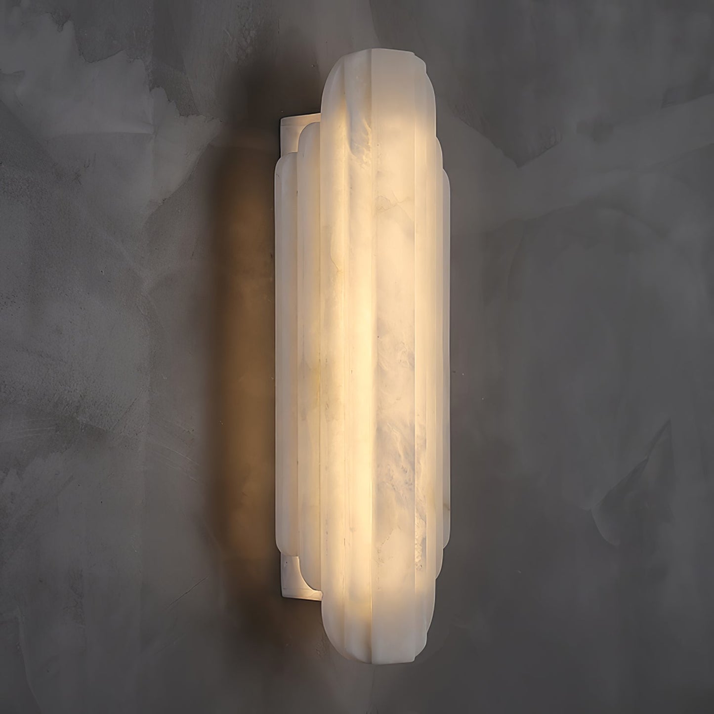 Avthaaris Art Deco Alabaster Wall Light