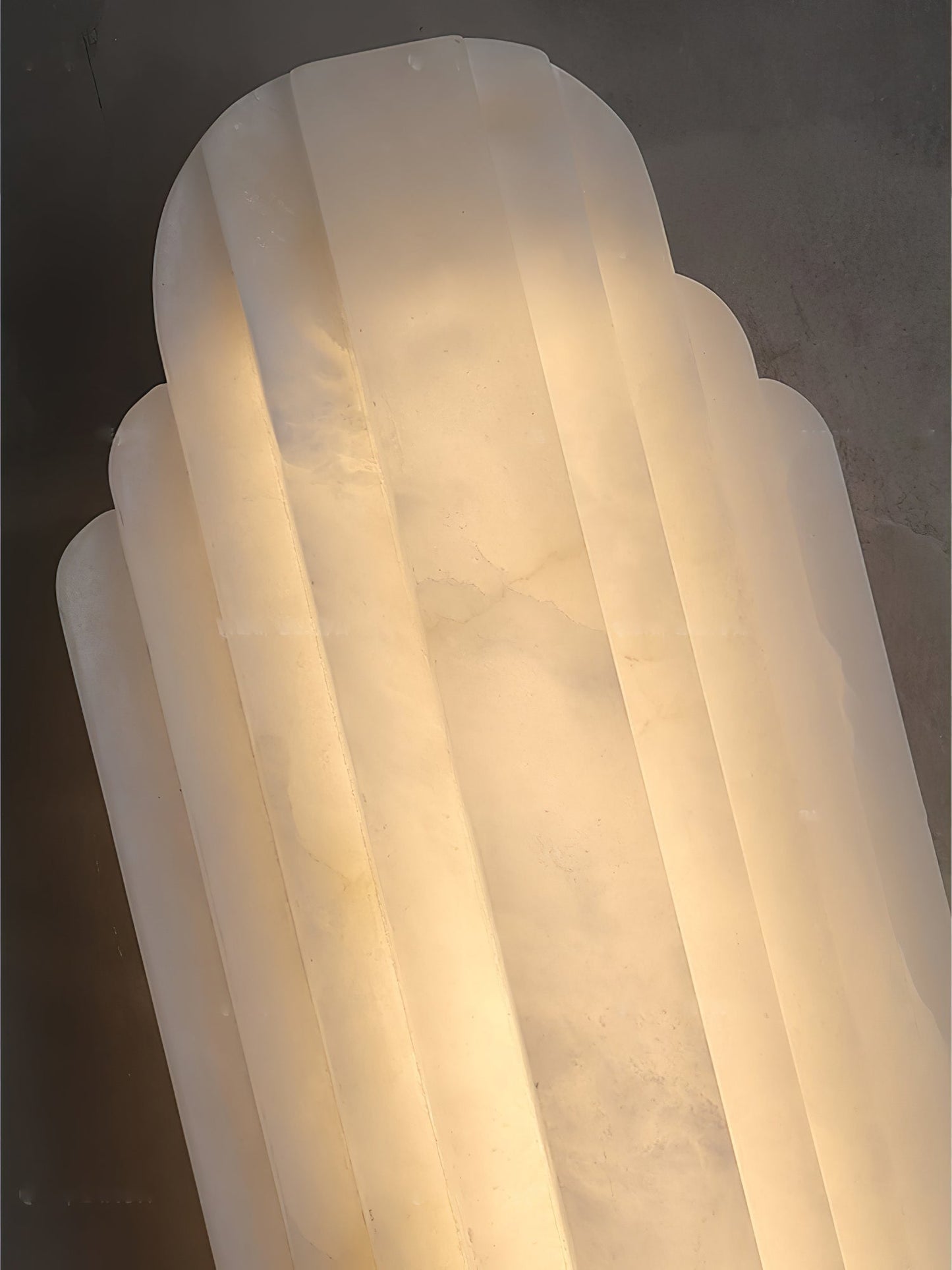Avthaaris Art Deco Alabaster Wall Light