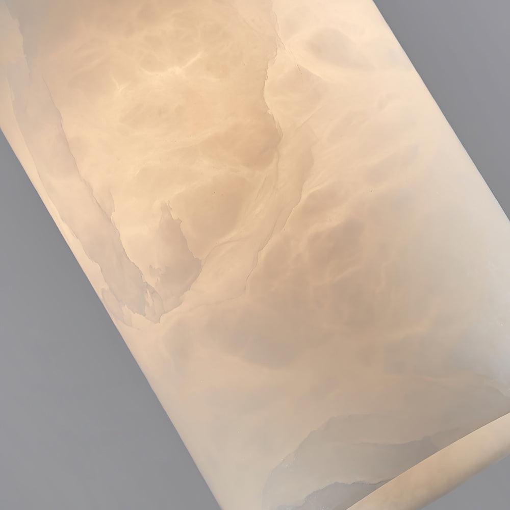 Lyrindis Cylinder Alabaster Pendant Light