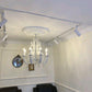 Lustra Pendant Lamp Candle Holder Crystal Beads