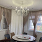 Lustra Pendant Lamp Candle Holder Crystal Beads