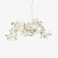 Olivia Ceramic Gingko Leaf Chandelier Organic Curves