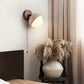 Avtale Arc-shaped Travertine Wall Light