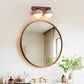 Avtale Arc-shaped Travertine Wall Light