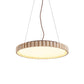Elvenis Circular Travertine Pendant Light