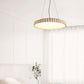 Elvenis Circular Travertine Pendant Light