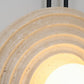 Isoror Spiral-ring Travertine Wall Light