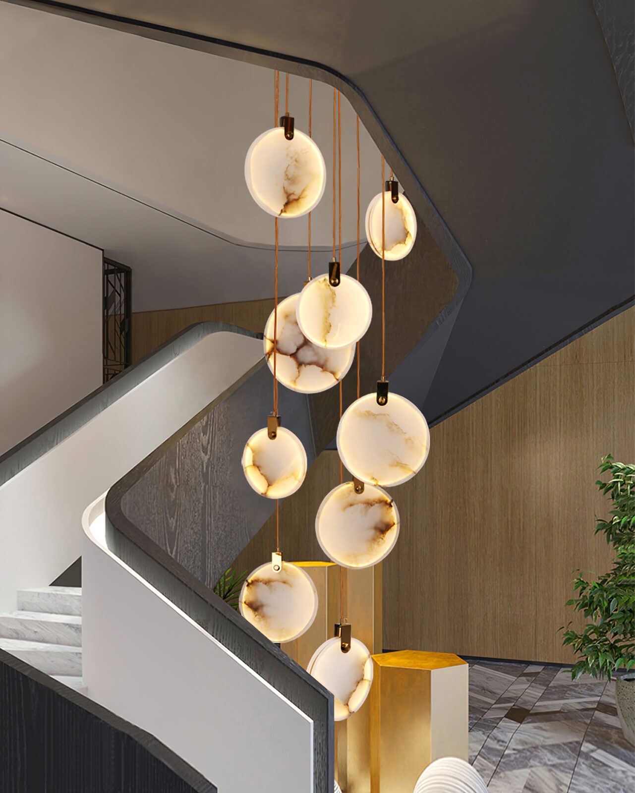 Codoros Alabaster Pendant Light