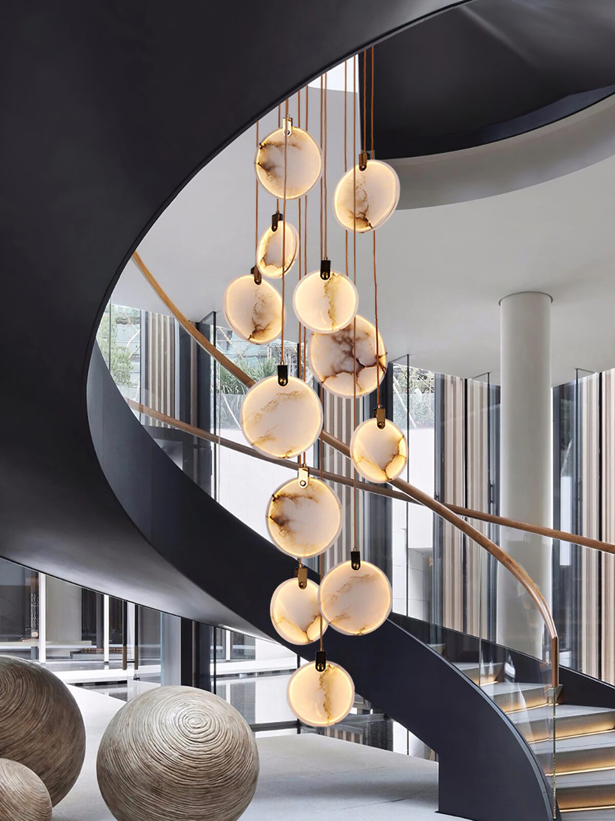 Codoros Alabaster Pendant Light