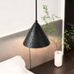 Vaelior Dome Shade Travertine Pendant Light