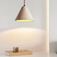 Vaelior Dome Shade Travertine Pendant Light