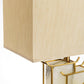 Nysilor Rectangular Glass Table Lamp