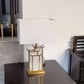 Nysilor Rectangular Glass Table Lamp