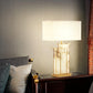 Nysilor Rectangular Glass Table Lamp