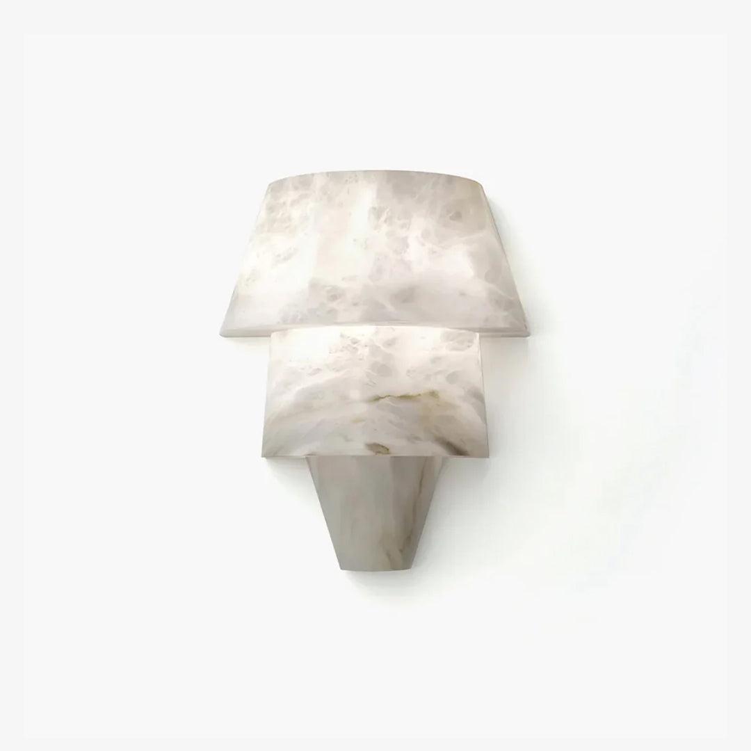 Vyloren Tiered Alabaster Wall Light