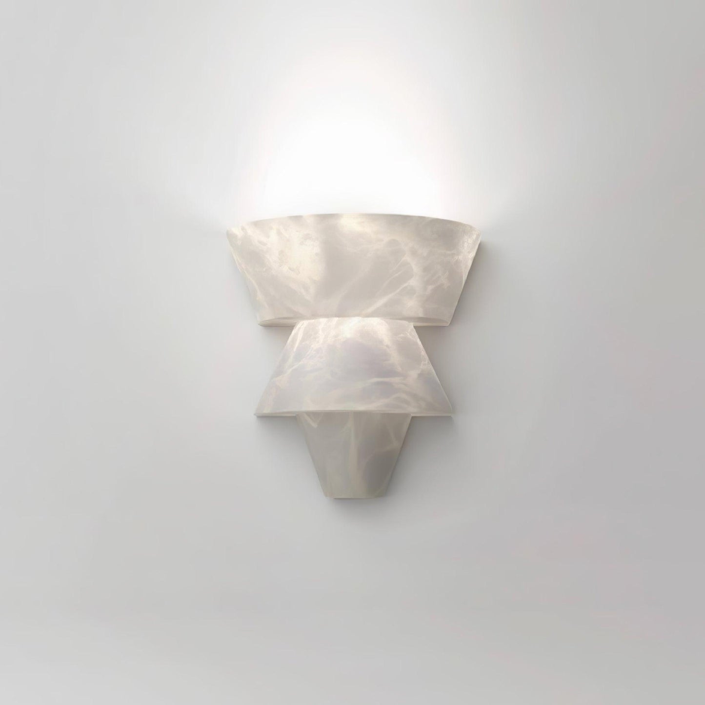 Vyloren Tiered Alabaster Wall Light