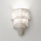 Vyloren Tiered Alabaster Wall Light