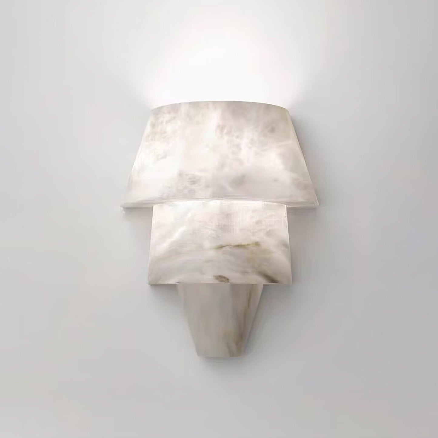Vyloren Tiered Alabaster Wall Light