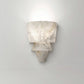 Vyloren Tiered Alabaster Wall Light