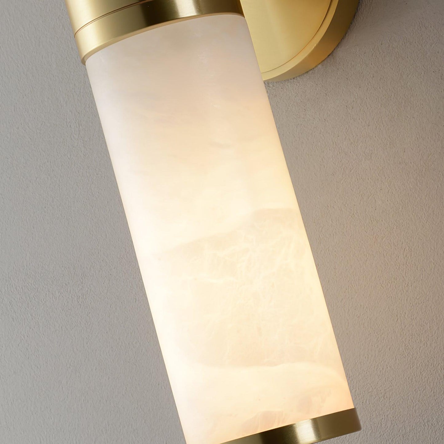 Kaia Minimalist Alabaster Wall Lamp