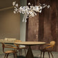 Olivia Ceramic Gingko Leaf Chandelier Organic Curves