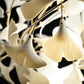 Olivia Ceramic Gingko Leaf Chandelier Organic Curves