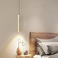 Olvynarae Cylindrical Travertine Pendant Light
