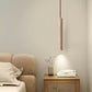Olvynarae Cylindrical Travertine Pendant Light
