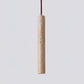 Olvynarae Cylindrical Travertine Pendant Light