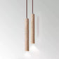 Olvynarae Cylindrical Travertine Pendant Light