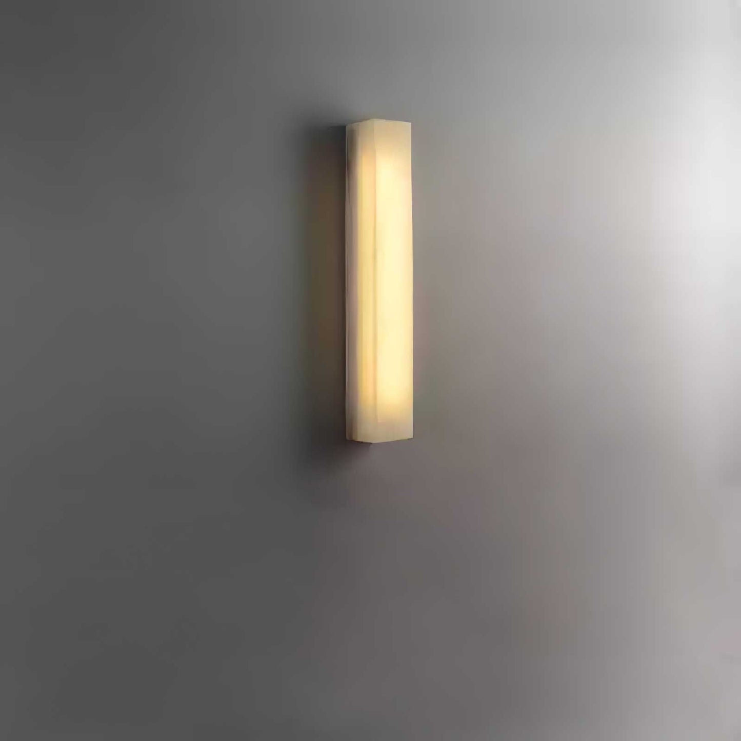 Irina Cylindrical Alabaster Wall Light